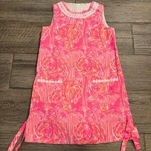 Lilly Pulitzer Pink and White Dress